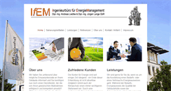 Desktop Screenshot of energieberater-pb.eu